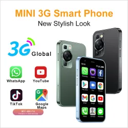 SERVO Mini Android Смартфон 16GB, 3.0" Экран, 2 SIM, GPS, Компактный Мобильный Телефон Google Play - Самый маленький смартфон в мире