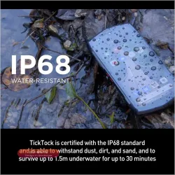 Смартфон Unihertz TickTock IP68 Водонепроницаемый 5G, 6.5", 8GB+128GB, Android 11, Dimensity 700, NFC, 6000mAh, Два экрана