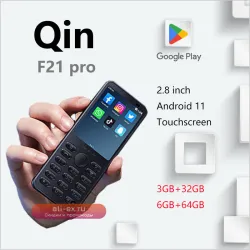 Смартфон Qin F21 Pro 4G с Google Store, Bluetooth и Wi-Fi, многоязычный, с кнопками и сенсорным экраном