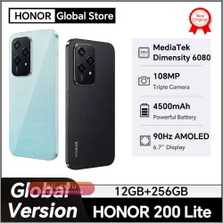 HONOR 200 Lite Global 5G: Смартфон с AMOLED 90Hz и камерой 108МП