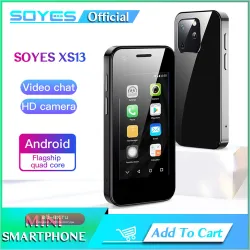 Смартфон SOYES XS13 Mini 2.5" Android 6.0, 1GB RAM, 8GB ROM, Dual SIM, 5MP камера