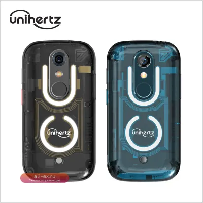 Unihertz Jelly Star: 4G Android 13, 8/256GB, Прозрачный корпус с LED, 48MP камера, 2000mAh