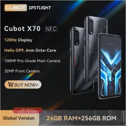 Смартфон Cubot X70 24GB RAM/256GB ROM Android 13 100MP NFC