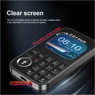 SERVO V9: Миниатюрный телефон с двумя SIM-картами, фонариком и функцией "волшебный голос"