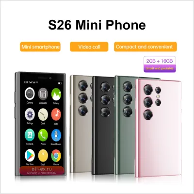 SERVO S26: Компактный 3G Смартфон с Android, 16GB ROM, Dual SIM