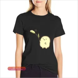Футболка для спорта Sumikko Gurashi для полных женщин, больших размеров, для тренировок (свободный крой)