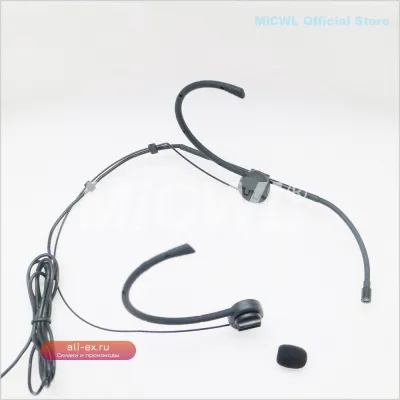 Профессиональный конденсаторный головной микрофон для AKG/Samson с TA3F/XLR 3Pin, складной, беспроводной, SM97