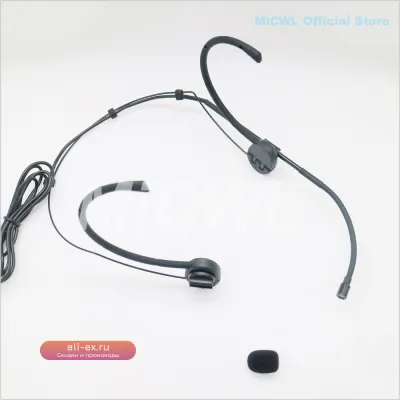 Профессиональный конденсаторный головной микрофон для AKG/Samson с TA3F/XLR 3Pin, складной, беспроводной, SM97