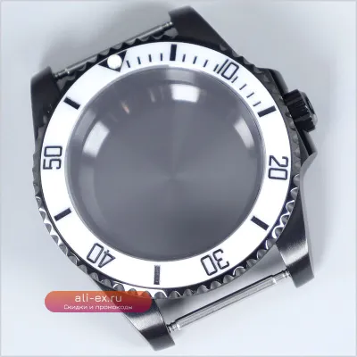 Корпус часов для дайвинга 20 ATM 40 мм керамический безель, подходит для Seiko NH35, NH36, NH34, NH38, ETA 2824, Miyota 8215, циферблат 28.5 мм SUB