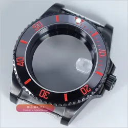 Корпус часов для дайвинга 20 ATM 40 мм керамический безель, подходит для Seiko NH35, NH36, NH34, NH38, ETA 2824, Miyota 8215, циферблат 28.5 мм SUB