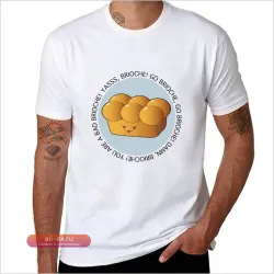 Футболка Yasss, Brioche! Дизайн Лето 2025 Аниме Премиум Качество