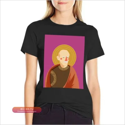 Футболка Gustav Meyrink Plus Size - Винтаж