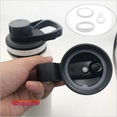 Силиконовая прокладка для бутылки Thermoflask 40oz прозрачная