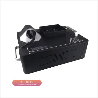 Уличная дым-машина 1500W с RGB LED подсветкой, DMX512 и беспроводным пультом