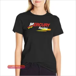 Женская летняя оверсайз футболка Mercury Racing