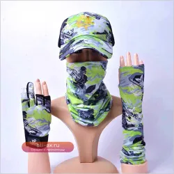 Мужская кепка-ушанка для рыбалки и спорта, летняя защита от солнца для мужчин и женщин