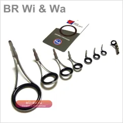 BR Wi & Wa FUJI LY + LOG Guide Kit (8 шт.) - Ремонтный комплект направляющих для удилища