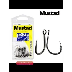 Морские крючки Mustad 10827 4X Strong для живой наживки (осетр, карп, тунец)