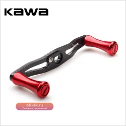Рукоятка для рыболовной катушки KAWA Carbon Fiber 105 мм с карбоновой ручкой (8x5 мм)