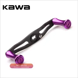Рукоятка для рыболовной катушки KAWA Carbon Fiber 105 мм с карбоновой ручкой (8x5 мм)