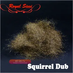 Royal Sissi: Натуральный беличий даббинг для нимф (2 пакета, 4г)