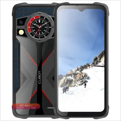 Смартфон Cubot KingKong 9 12/256GB, 100Мп, NFC, IP68, Helio G99, 120Hz Black