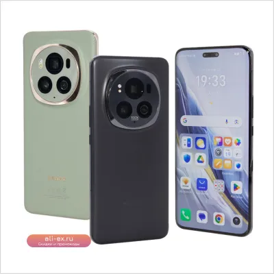 HONOR Magic6 Pro (2024) Global Version: Snapdragon 8 Gen 3, 6.8" Quad-Curved экран, 180Мп перископ-телефото камера