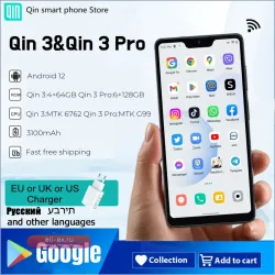 Смартфон Global Version Qin 3 Pro (Android 12, MTK, 3100 мАч)