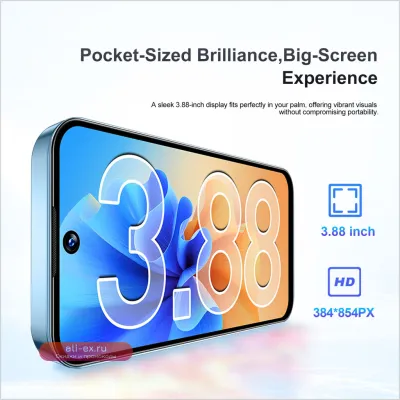 Android Смартфон SERVO 19E Mini 3G, 2 SIM, 2/16GB, 3.88"