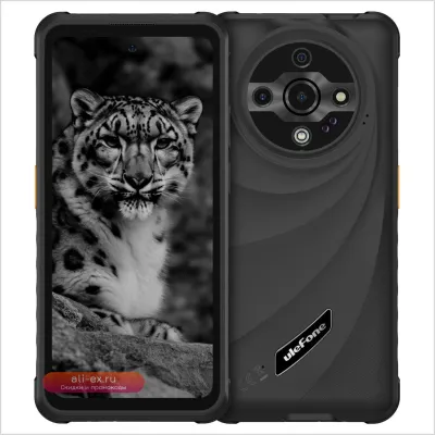 Ulefone Armor X31: Защищенный смартфон 6/128ГБ, 6.56" экран, 48МП камера с ночным видением, батарея 6050мАч, Android 14, NFC, Global