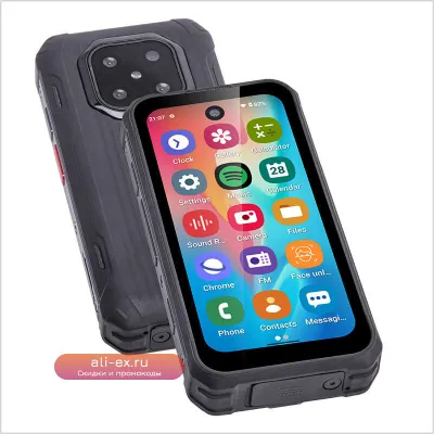 SOYES MAXo NEW 4G: Компактный защищенный смартфон Android 12, 6/128GB, 3.88" IPS, IP68
