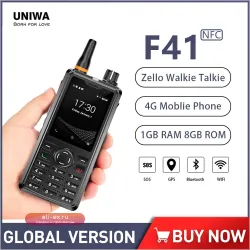 UNIWA F41: Водонепроницаемый 4G Смартфон с PTT и Zello