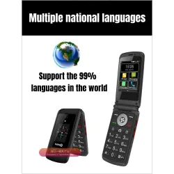 TIQ MiNi US Q5: Смартфон-раскладушка 4G с Android, Google Play, сенсорным экраном и поддержкой T-Mobile/AT&T