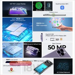 HOTWAV Note 13 Pro: 16GB+256GB, Android 13, 50MP, NFC, 5160mAh