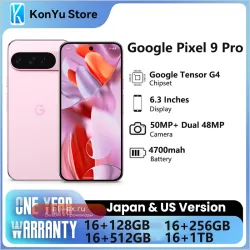 Google Pixel 9 Pro 6.3" OLED 120Hz, 16GB RAM, 50MP, NFC, IP68, Global ROM