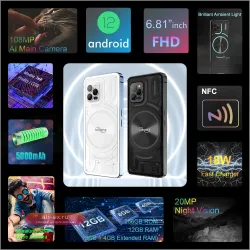 Unihertz Luna: Смартфон с камерой 108Мп, ночным видением и атмосферной подсветкой
