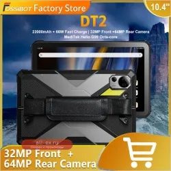 FOSSiBOT DT2: Прочный планшет 10.4" 2K, 20GB+256GB, Helio G99, 64MP, 22000mAh, 66W, IP68, 4G LTE, Android 13