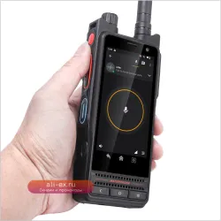 UNIWA P8: Водонепроницаемая DMR/Аналоговая Рация с Сенсорным Экраном, Zello, Android 14 и Батареей 5000mAh