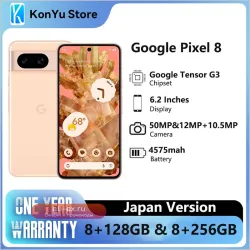 Google Pixel 8 JP: 128GB/256GB, OLED, Android 14, 5G, Влагозащита IP68