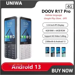 UNIWA DOOV R17 Pro 4G: Смартфон на Android 13 с Русским и Еврейским языками