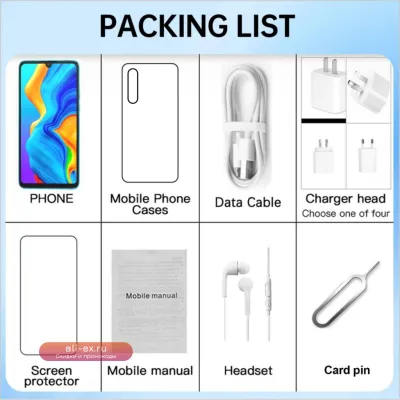 Смартфон Huawei P30 Lite 128GB 4GB RAM 6.15" Android Google Play Global