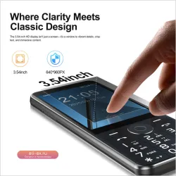 Смартфон SERVO R17 PRO 4G LTE 2SIM 4/64GB Android с Wi-Fi и сенсорным экраном 3.54" (2025)