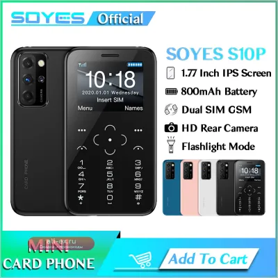 Мини-смартфон SOYES S10P 2G GSM, ультратонкий, портативный, с клавиатурой