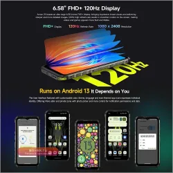 Ulefone Armor 22: Защищенный смартфон Android 13, 16GB RAM, 128/256GB ROM, 64MP камера, 6600mAh, NFC