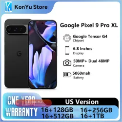Google Pixel 9 Pro XL 5G 16/256GB (Google Tensor G4, 50MP+48MP, 5060 mAh, 6.8")