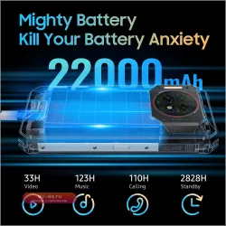 Oukitel WP19 Pro: Защищенный смартфон 6.8" FHD+ 22000mAh 24GB/256GB, 64MP, Helio G99, 120Hz