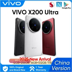 Смартфон Vivo X200 Ultra 5G, Snapdragon 8 Elite, 200Мп, 6000мАч, 90Вт, NFC, 120Гц AMOLED, Google Play, Быстрая доставка