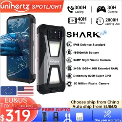 Unihertz SHARK 5G: Игровой защищённый смартфон на Android с экраном 120 Гц, 24+256 ГБ