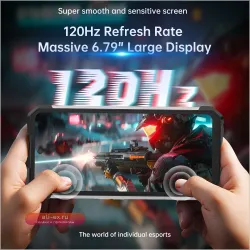 Unihertz SHARK 5G: Игровой защищённый смартфон на Android с экраном 120 Гц, 24+256 ГБ