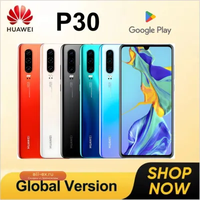 Смартфон HUAWEI P30 128GB ROM 4G NFC Google Play 6.1" 40MP+32MP